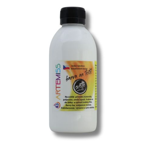 Obrázek produktu: Barva na textil 250 g - bílá
