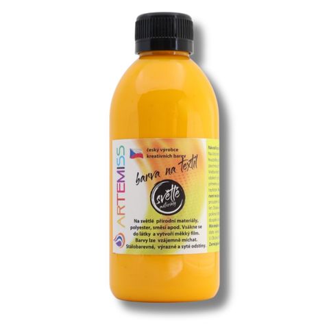 Obrázek produktu: Barva na textil 250 g - pomerančová