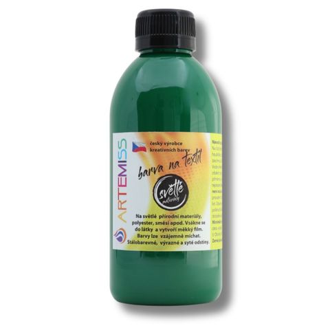 Obrázek produktu: Barva na textil 250 g - zelená