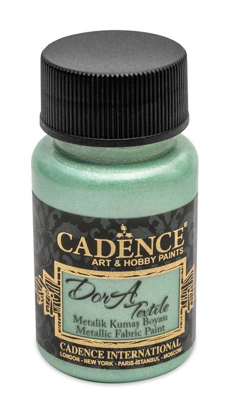 Barva na textil Cadence DORA, 50 ml - mátová (mint)