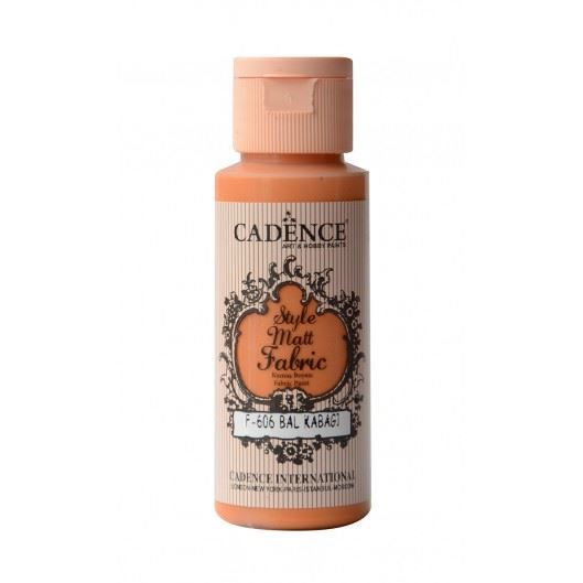 Barva na textil Cadence Style Matt Fabric, 59 ml - dýňová