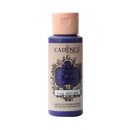 Barva na textil Cadence Style Matt Fabric, 59 ml - fialová