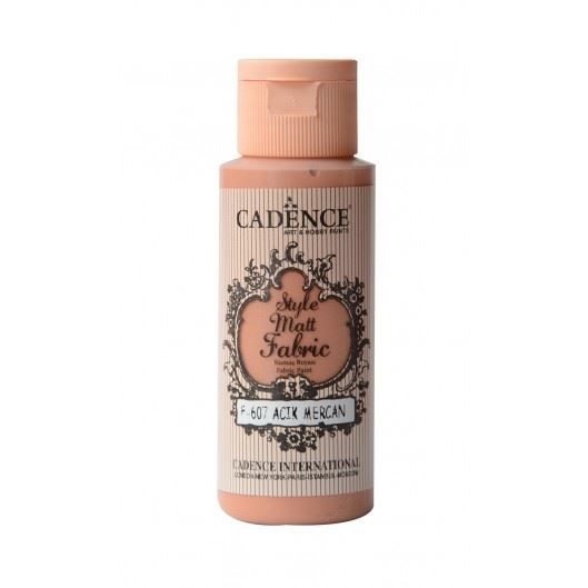 Klasická textilní barva Style Matt Fabric 50ml - korálová light coral Aladine