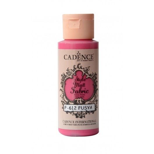 Levně Barva na textil Cadence Style Matt Fabric, 59 ml - magenta