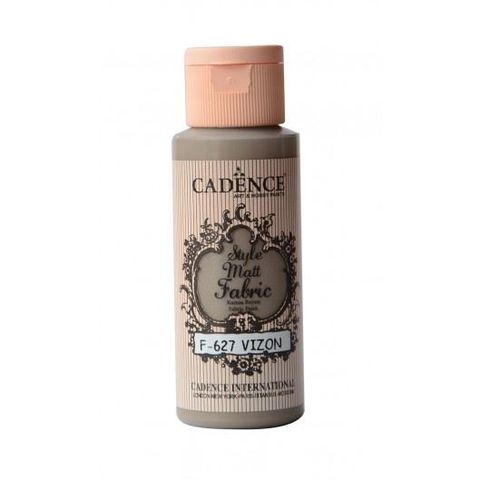 Obrázek produktu: Barva na textil Cadence Style Matt Fabric, 59 ml - mink