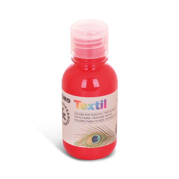 Barva na textil PRIMO, 125 ml - červená