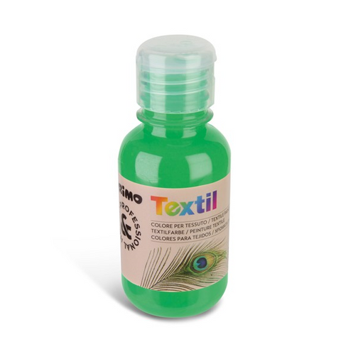 Obrázek produktu: Barva na textil PRIMO, 125 ml - fluo - zelená