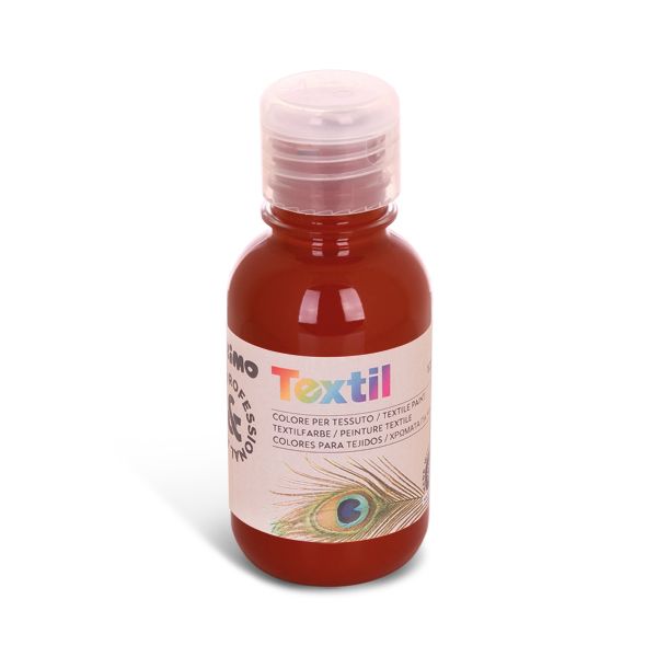 Barva na textil PRIMO, 125 ml - hnědá