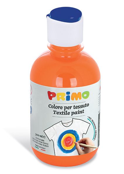 Obrázek produktu: Barva na textil PRIMO, 300 ml - oranžová