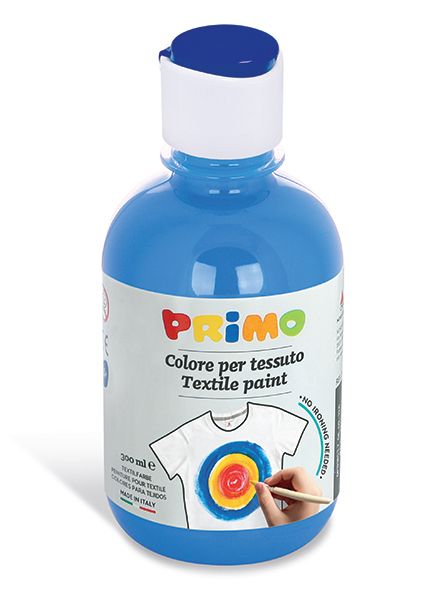 Barva na textil PRIMO, 300 ml - světle modrá