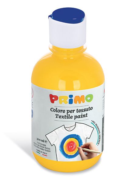 Barva na textil PRIMO, 300 ml - žlutá