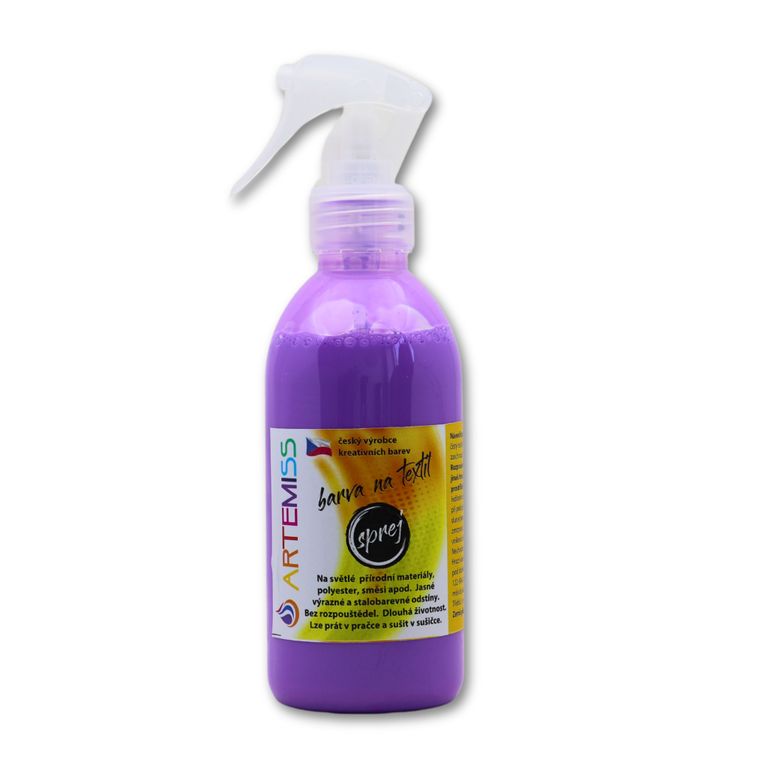 Barva na textil ve spreji neon fialová - 250 g
