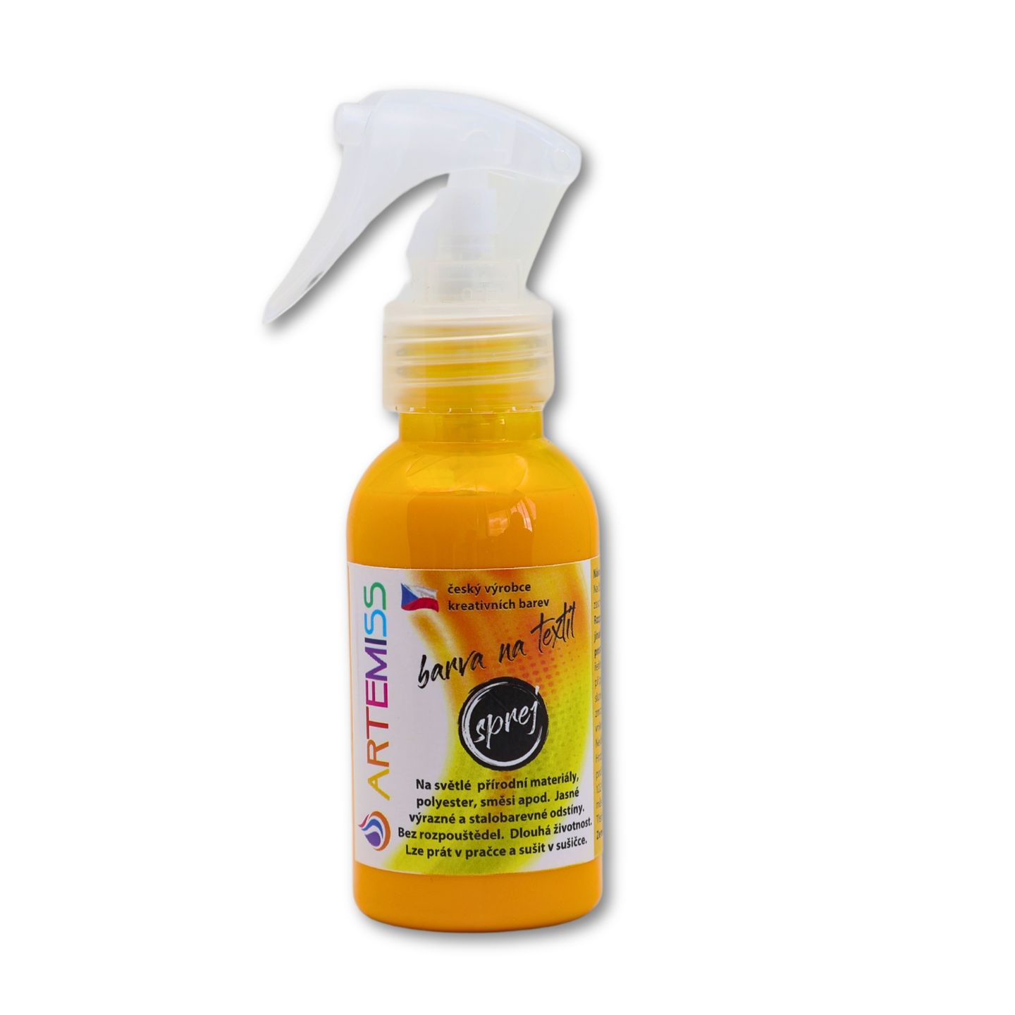 Barva na textil ve spreji pomerančová - 110 g