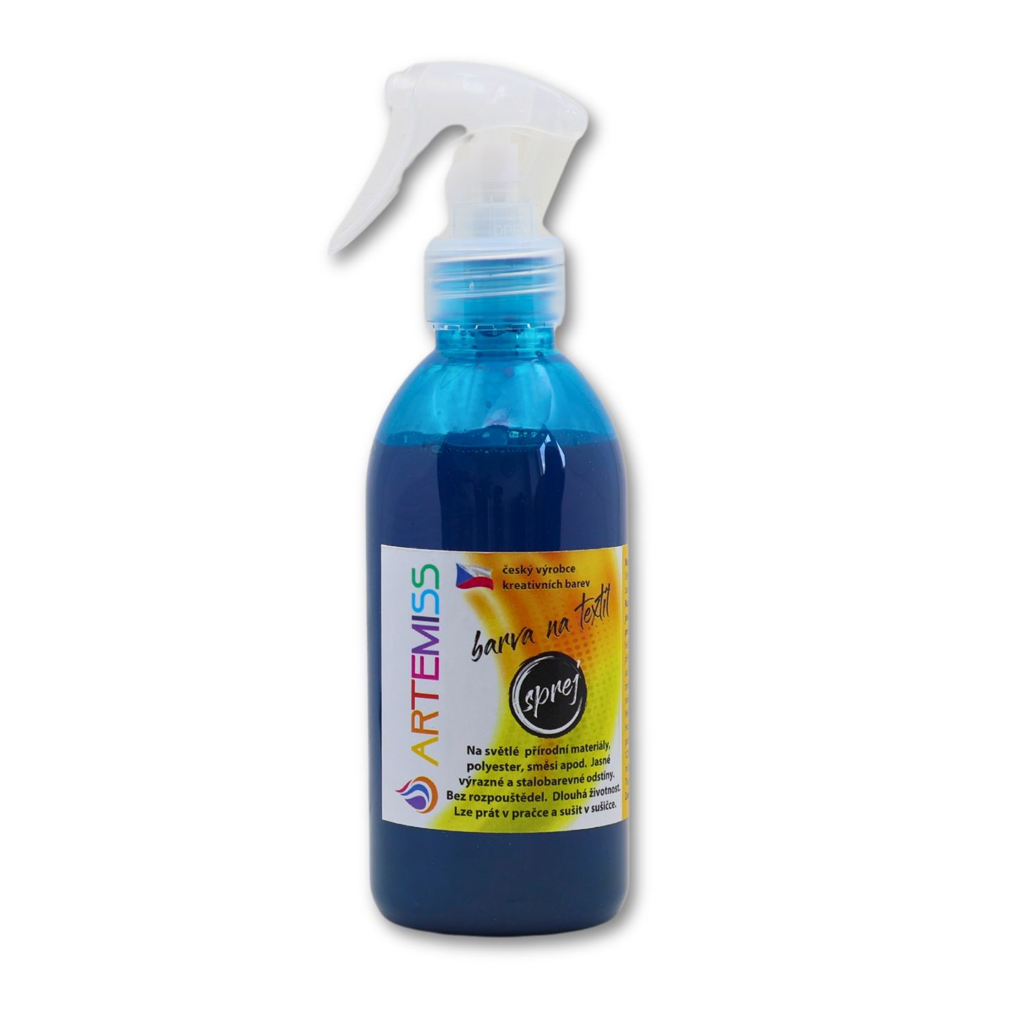 Barva na textil ve spreji tyrkysová - 250 g