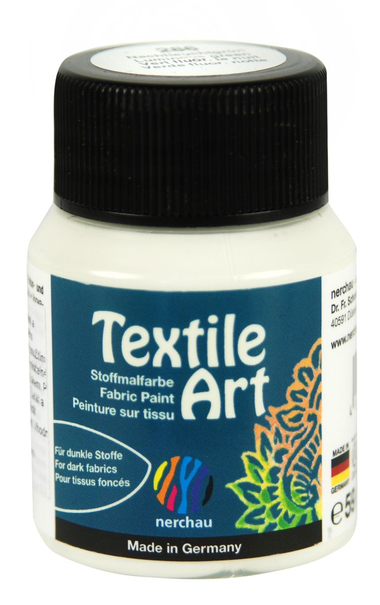 Barva na tmavý textil Nerchau, 59 ml - fosforeskující