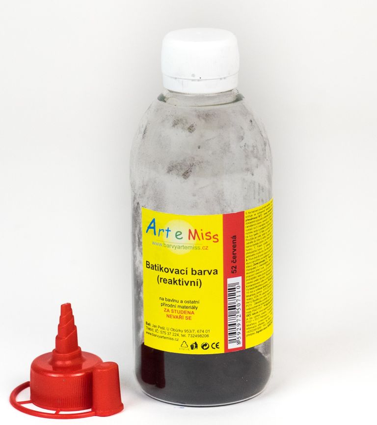Levně Batikovací reaktivní barva ČERVENÁ (batika za studena) - 5 g (na 100 ml barvy)