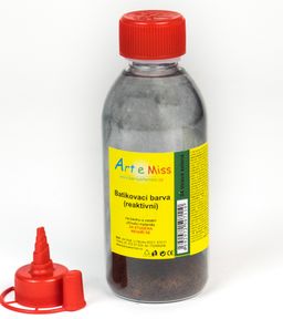 Obrázek produktu: Batikovací reaktivní barva TMAVÁ ZELENÁ (batika za studena) - 13 g (na 250 ml barvy)