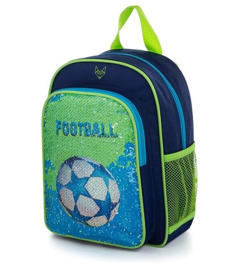 Obrázek produktu: Batoh dětský předškolní OXY s flitry - Championship football