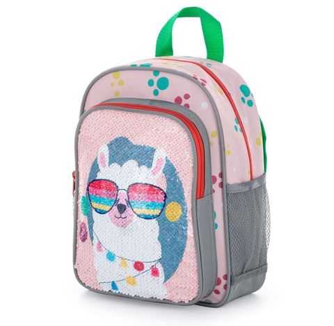 Obrázek produktu: Batoh dětský předškolní OXY s flitry - Lama