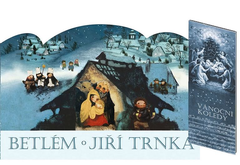 Betlém + Vánoční koledy s notami - Jiří Trnka, Klára Trnková
