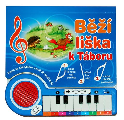 Obrázek produktu: Běží liška k Táboru - Piánko se světýlkem