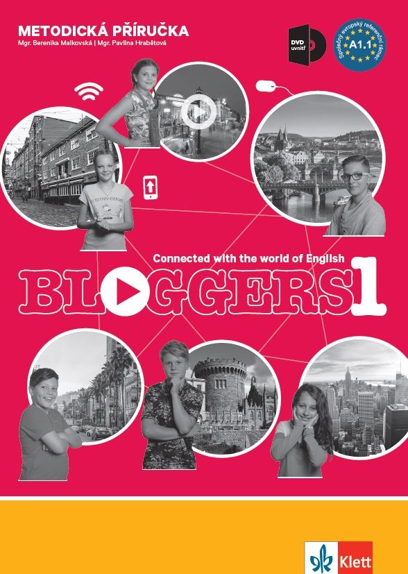 Bloggers 1 A1.1 metodická příručka s DVD Klett nakladatelství