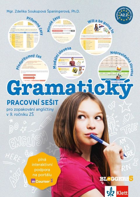 Obrázek produktu: Bloggers 5 (A2) – gramatický pracovní sešit