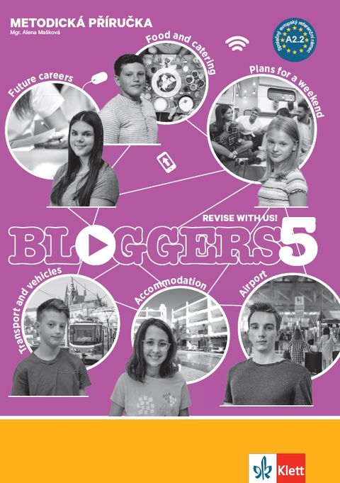 Obrázek produktu: Bloggers 5 (A2+) – metodická příručka + DVD + učitelská licence (14 měsíců)