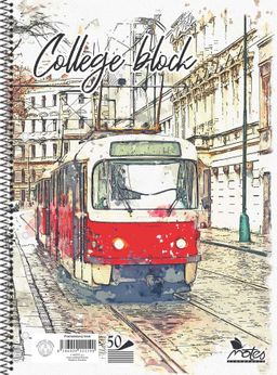 Obrázek produktu: Blok A4 COLLEGE 50 listů - linkovaný 8 mm