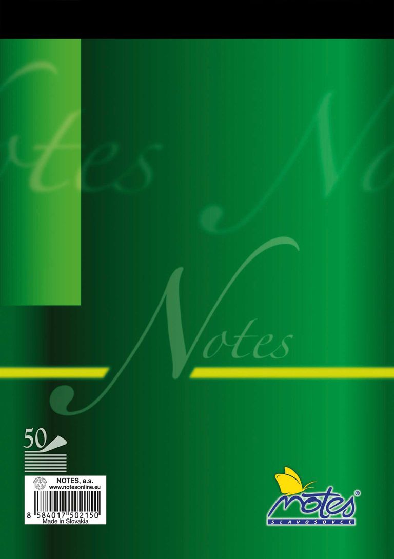 Blok A5 čtvereček 50l 15055 NOTES Bohemia s.r.o.
