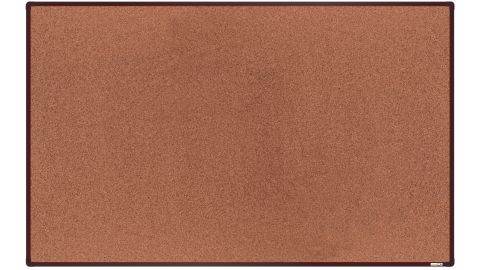 Obrázek produktu: boardOK Korková tabule s hliníkovým rámem 200 × 120 cm, hnědý rám