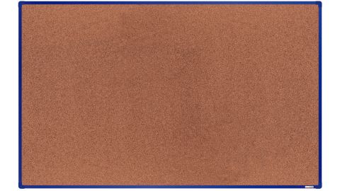 Obrázek produktu: boardOK Korková tabule s hliníkovým rámem 200 × 120 cm, modrý rám