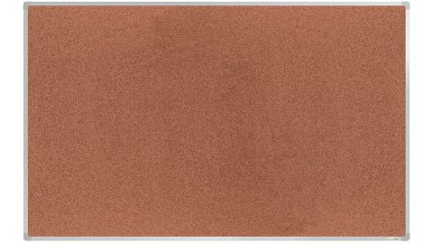 Obrázek produktu: boardOK Korková tabule s hliníkovým rámem 200 × 120 cm, stříbrný rám