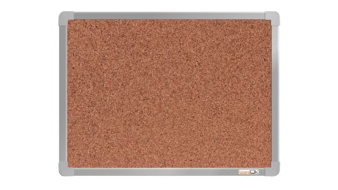 Obrázek produktu: boardOK Korková tabule s hliníkovým rámem 60 × 45 cm, stříbrný rám