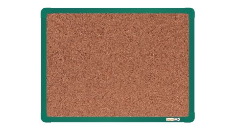 Obrázek produktu: boardOK Korková tabule s hliníkovým rámem 60 × 45 cm, zelený rám