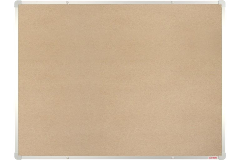 Levně BoardOK Tabule s textilním povrchem 120 × 90 cm, stříbrný rám