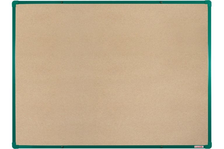 Levně BoardOK Tabule s textilním povrchem 120 × 90 cm, zelený rám
