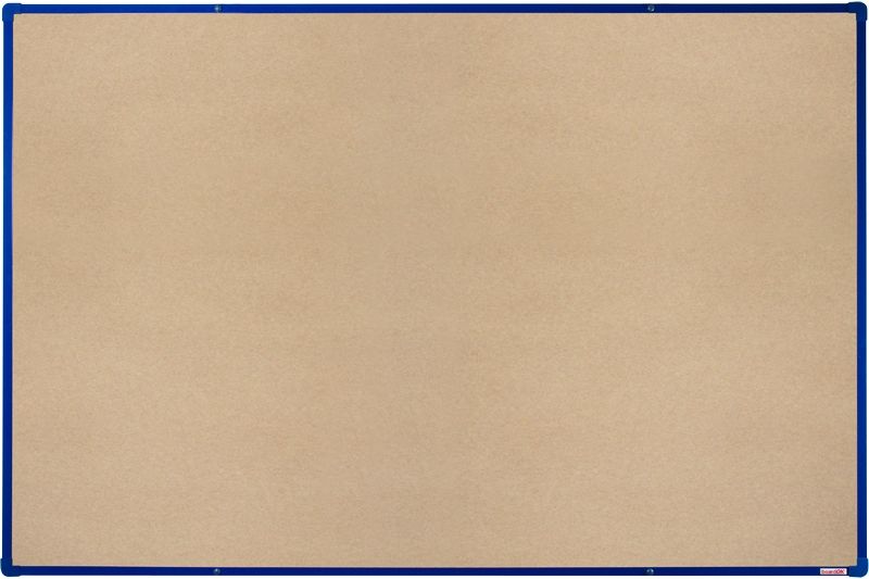 BoardOK Tabule s textilním povrchem 180 × 120 cm, modrý rám