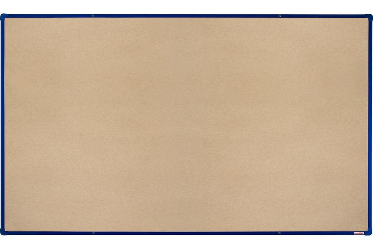Levně BoardOK Tabule s textilním povrchem 200 × 120 cm, modrý rám