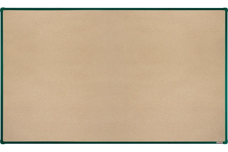 BoardOK Tabule s textilním povrchem 200 × 120 cm, zelený rám