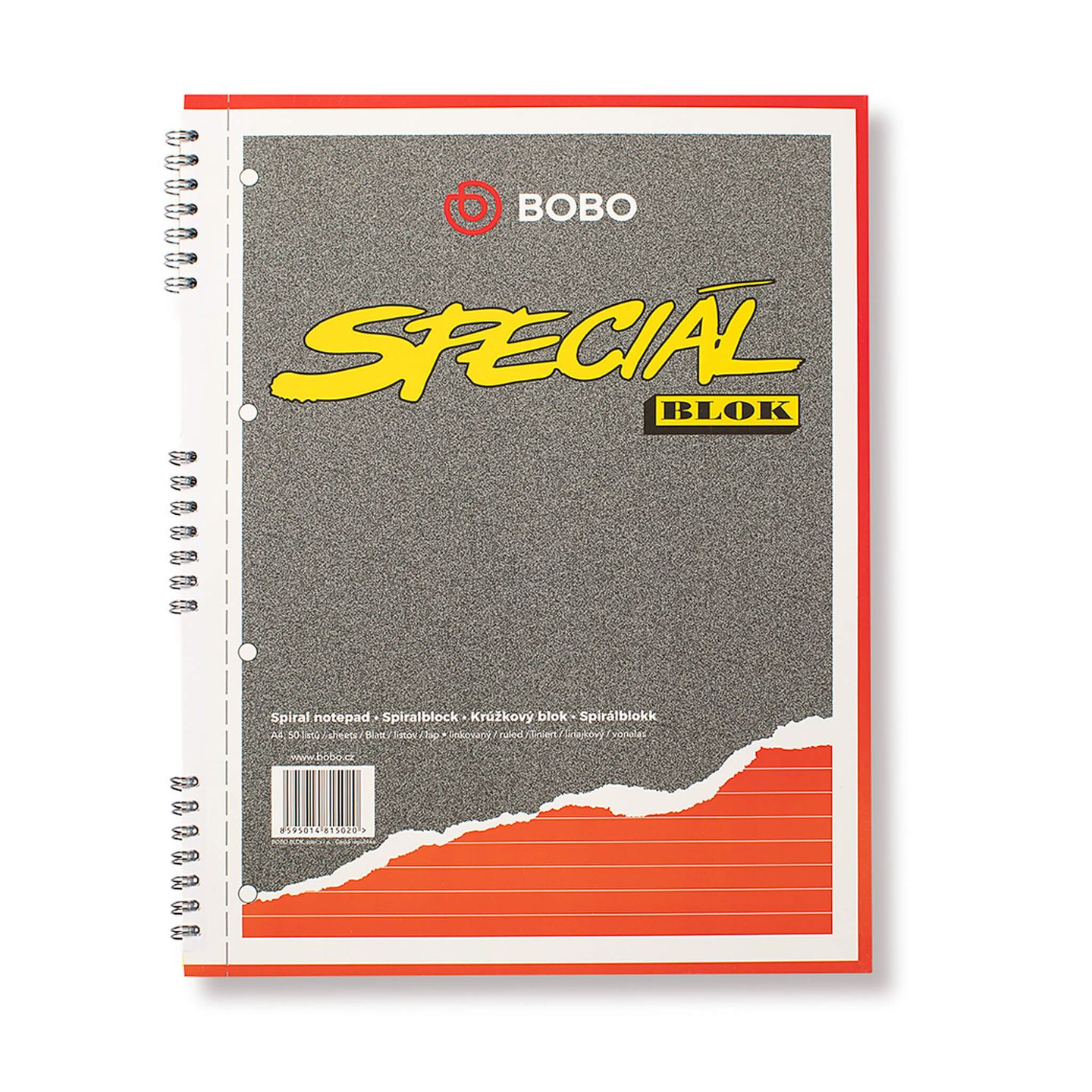 BOBO Blok Speciál s vazbou TWIN WIRE A4 - linkovaný