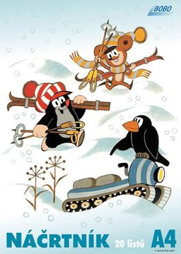 Obrázek produktu: BOBO Náčrtník KRTEK A4 20 listů