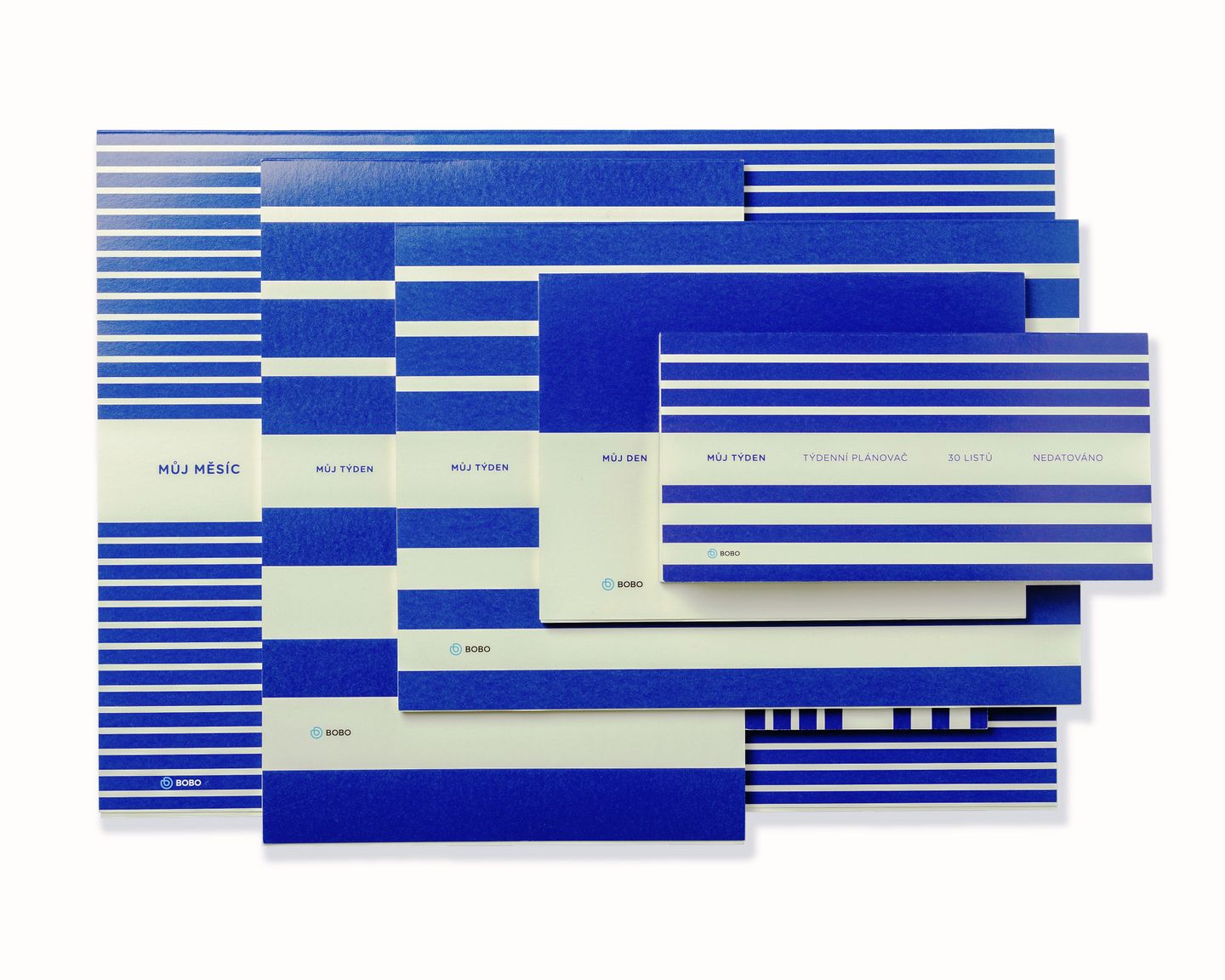 BOBO Nedatovaný plánovač, SET komplet