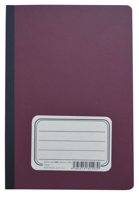 Obrázek produktu: BOBO Retro sešit 544, A5 40 l. linkovaný