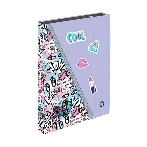 Obrázek produktu: Box na sešity A4 Jumbo Funny Girl
