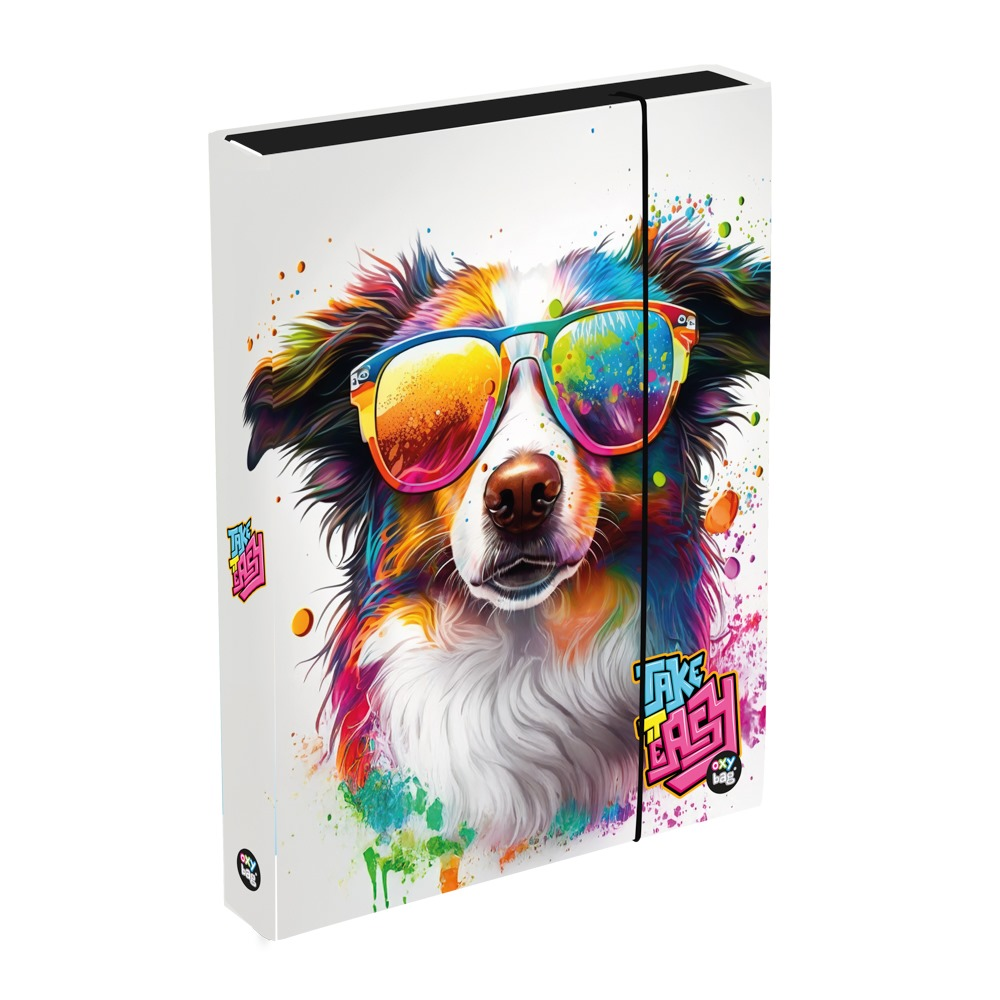 Box na sešity A4 Jumbo - Pes