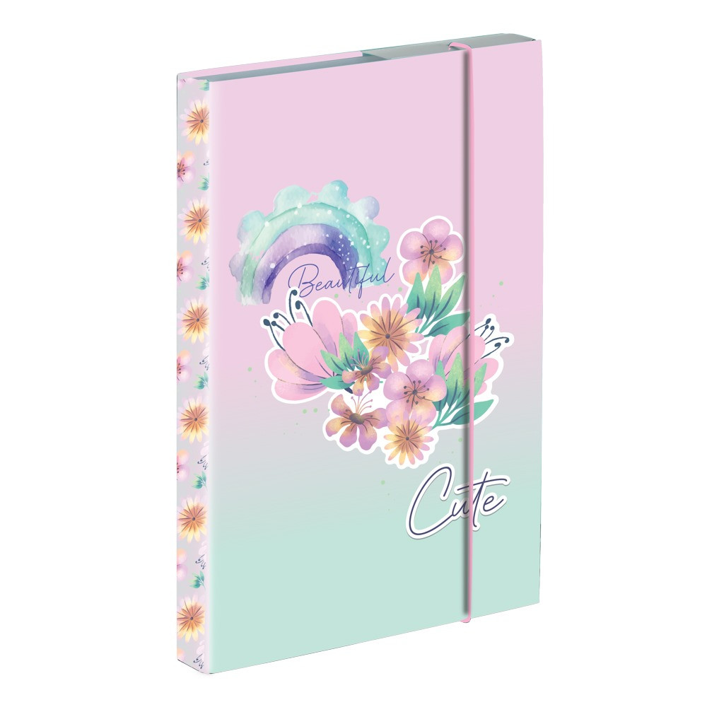 Box na sešity A5 - Flowers