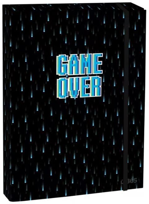 Obrázek produktu: Box na sešity s klopou A4 Game Over