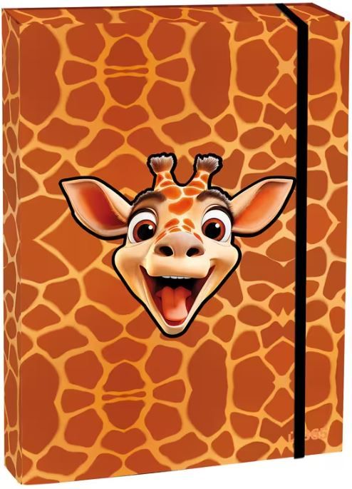 Box na sešity s klopou A4 Giraffe