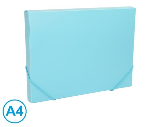 Obrázek produktu: Box na spisy s gumou A4 LUMA pastel - zelený